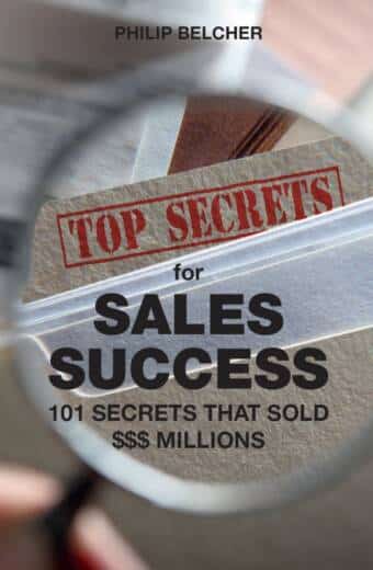 Sales success secrets book cover by Intertype Publish and Print
