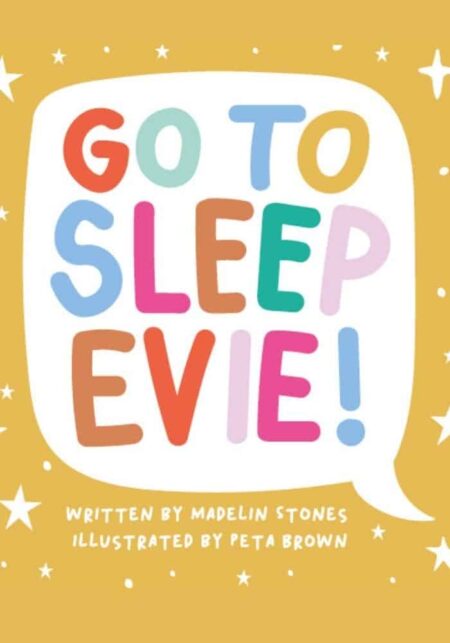 Go to sleep Evie books online cover