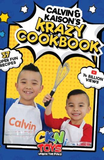Calvin and Kaison's Krazy Cookbook Cover