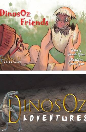 Dinos Oz Friends book cover