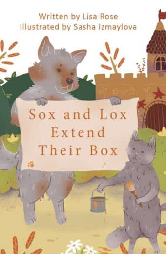 Sox and Lox extend their box book cover