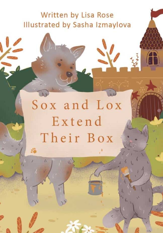 Sox and Lox extend their box book cover