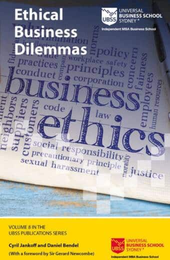 Ethical Business Dilemmas. Volume 8 in the UBSS Publications series. This book discusses the lived experience of academics and managers.