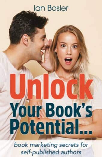 Unlock your book's potential book cover for a book that makes it easy for self-published authors to market their books