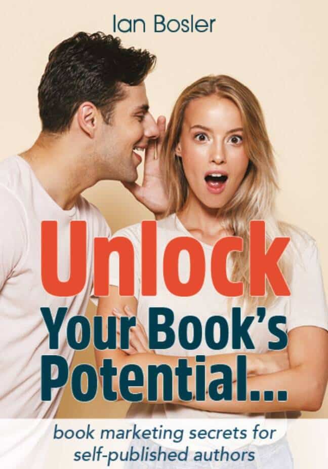 Unlock your book's potential book cover for a book that makes it easy for self-published authors to market their books